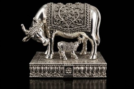 999 Silver Plated Kamdhenu