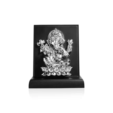 Silver Radha Krishna pair Stand